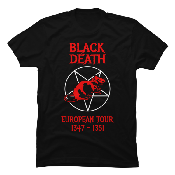 black death tour t shirt